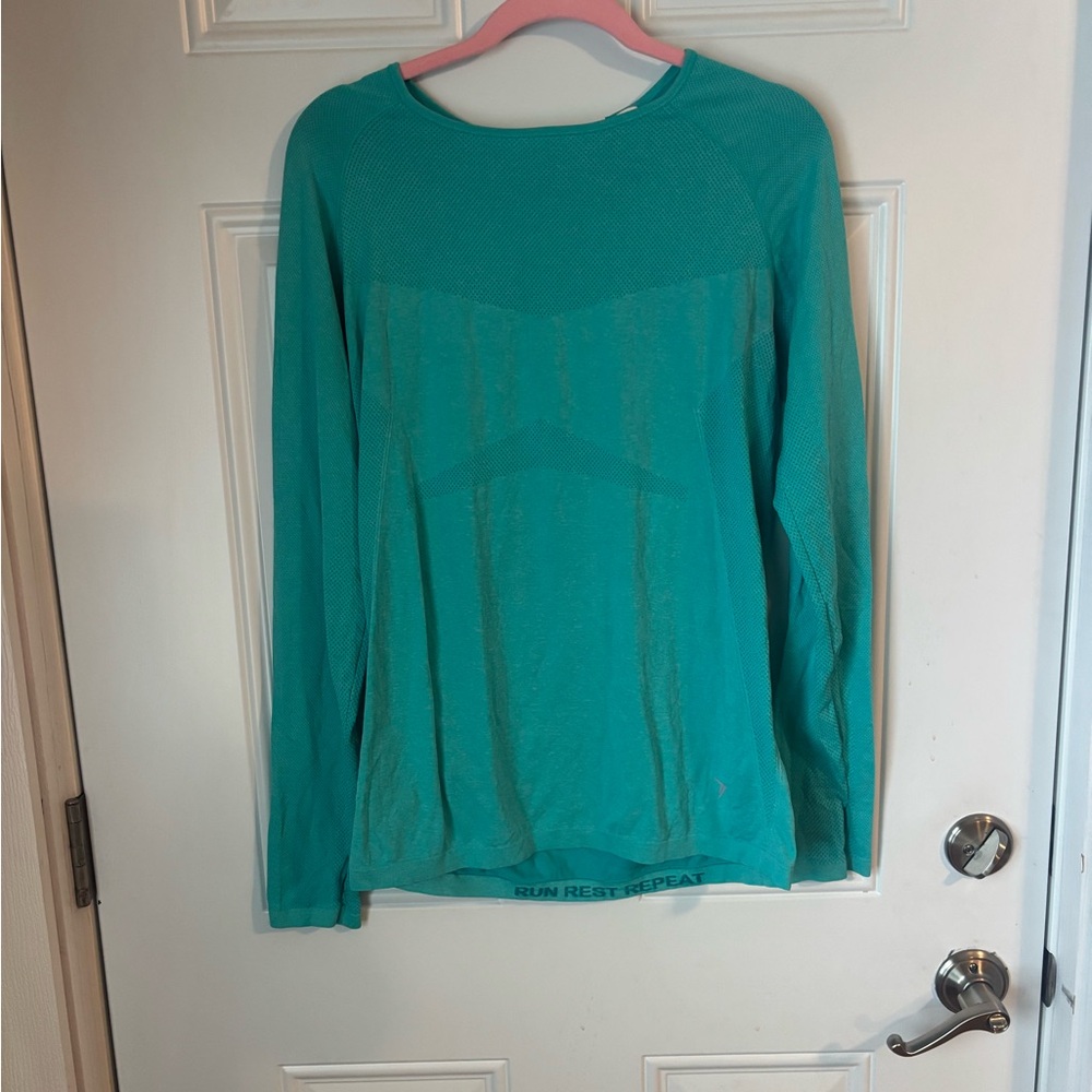 Old Navy Teal Long Sleeve Top